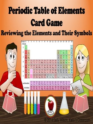 cover image of Periodic Table of Elements Review Game (I Have, Who Has, chemistry, symbols)